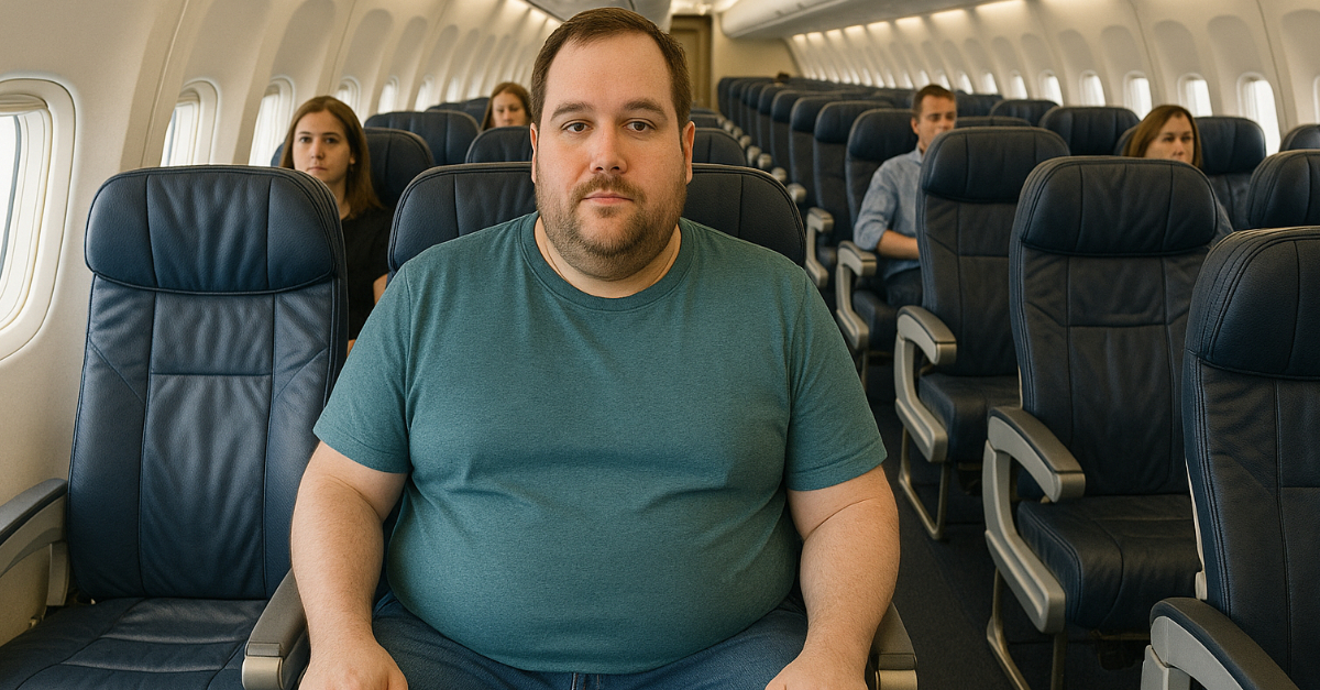 I paid for two seats because I’m a plus-sized traveler—but the flight